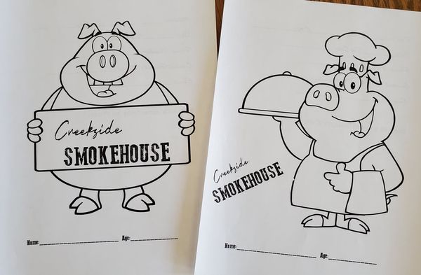 Creekside Smokehouse Coloring Contest SECO News seconews.org